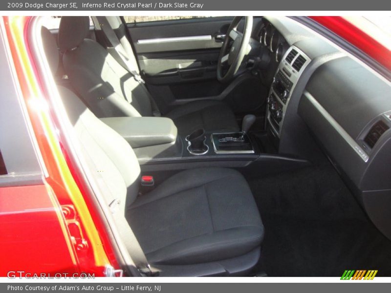 Inferno Red Crystal Pearl / Dark Slate Gray 2009 Dodge Charger SE