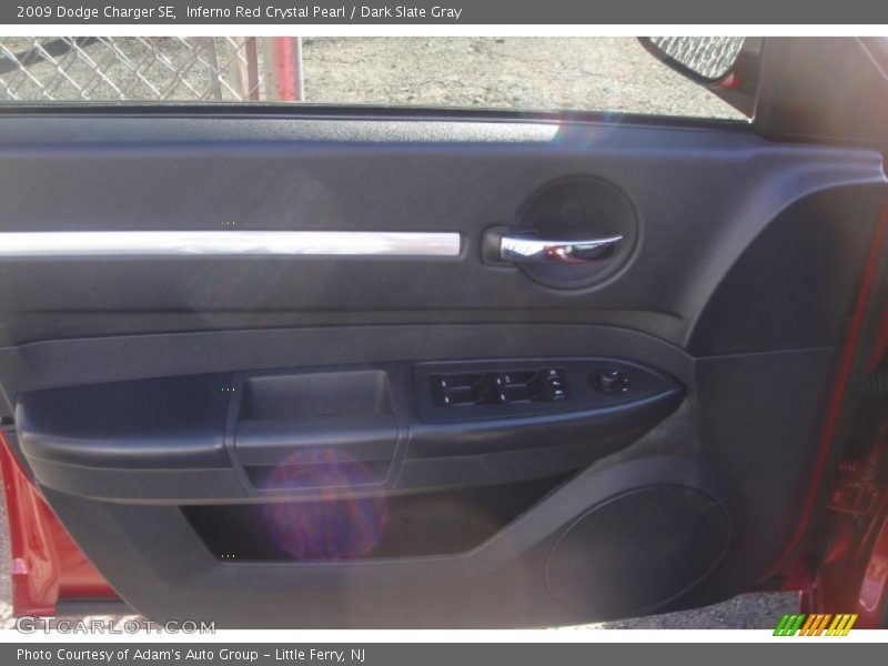 Inferno Red Crystal Pearl / Dark Slate Gray 2009 Dodge Charger SE