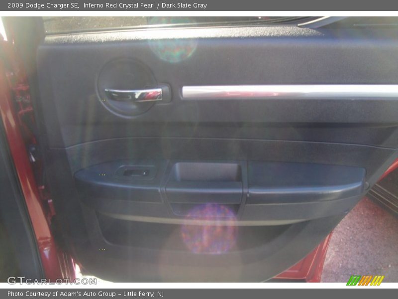 Inferno Red Crystal Pearl / Dark Slate Gray 2009 Dodge Charger SE