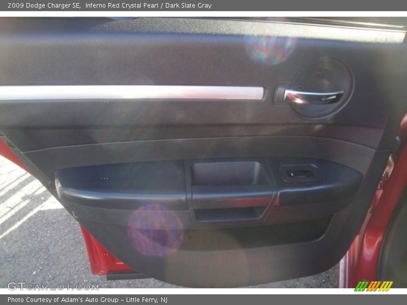 Inferno Red Crystal Pearl / Dark Slate Gray 2009 Dodge Charger SE