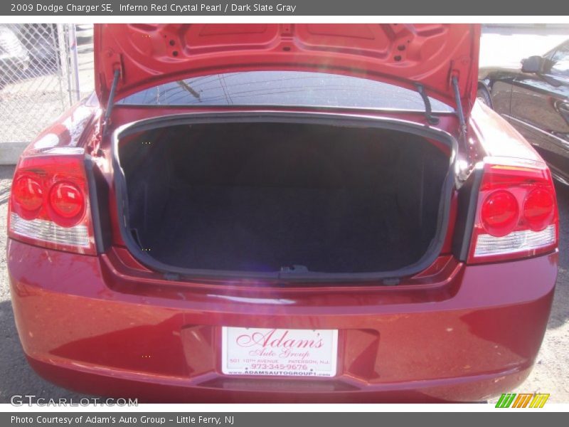 Inferno Red Crystal Pearl / Dark Slate Gray 2009 Dodge Charger SE