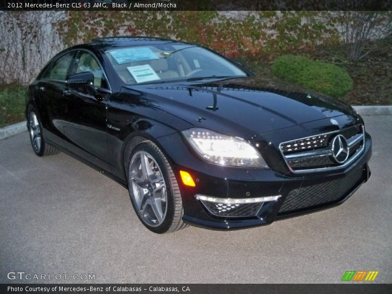 Black / Almond/Mocha 2012 Mercedes-Benz CLS 63 AMG