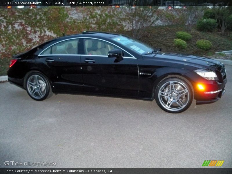 Black / Almond/Mocha 2012 Mercedes-Benz CLS 63 AMG