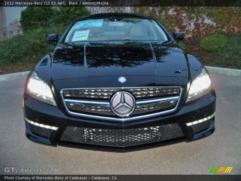 Black / Almond/Mocha 2012 Mercedes-Benz CLS 63 AMG