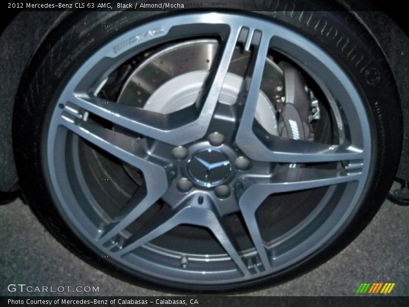 Black / Almond/Mocha 2012 Mercedes-Benz CLS 63 AMG