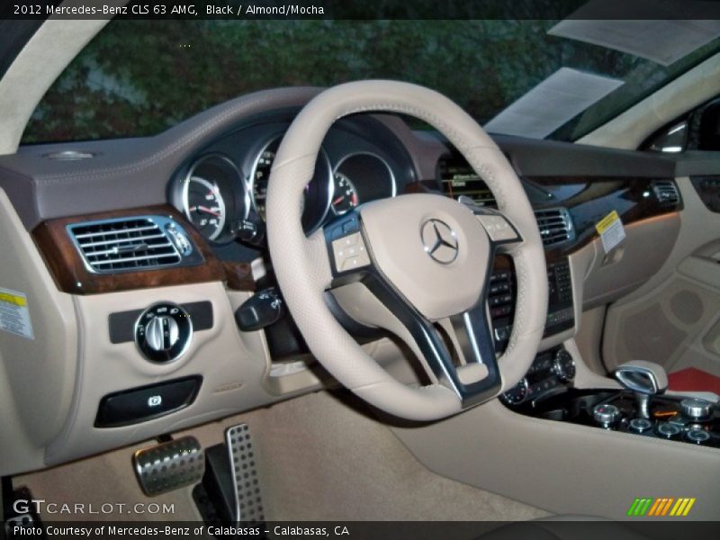 Black / Almond/Mocha 2012 Mercedes-Benz CLS 63 AMG
