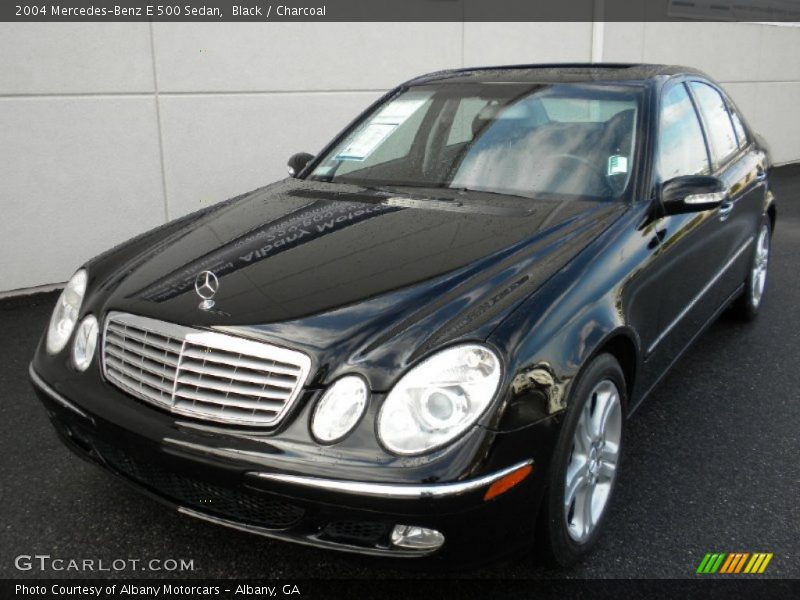 Black / Charcoal 2004 Mercedes-Benz E 500 Sedan