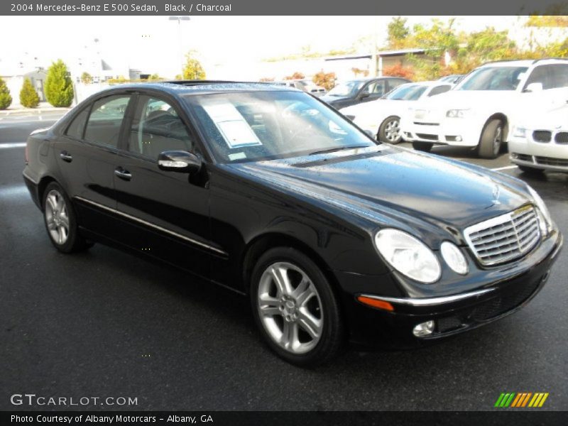 Black / Charcoal 2004 Mercedes-Benz E 500 Sedan