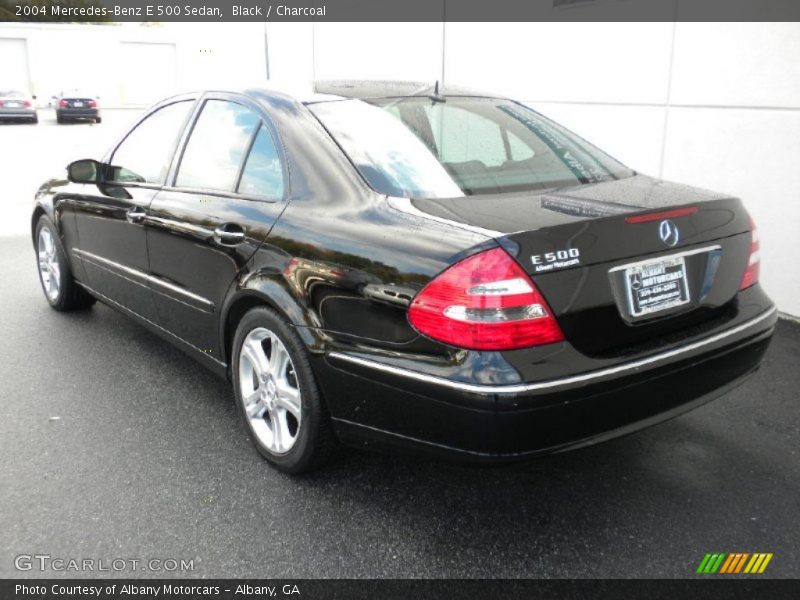 Black / Charcoal 2004 Mercedes-Benz E 500 Sedan