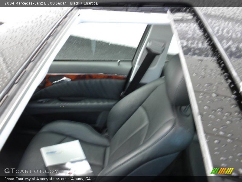 Black / Charcoal 2004 Mercedes-Benz E 500 Sedan
