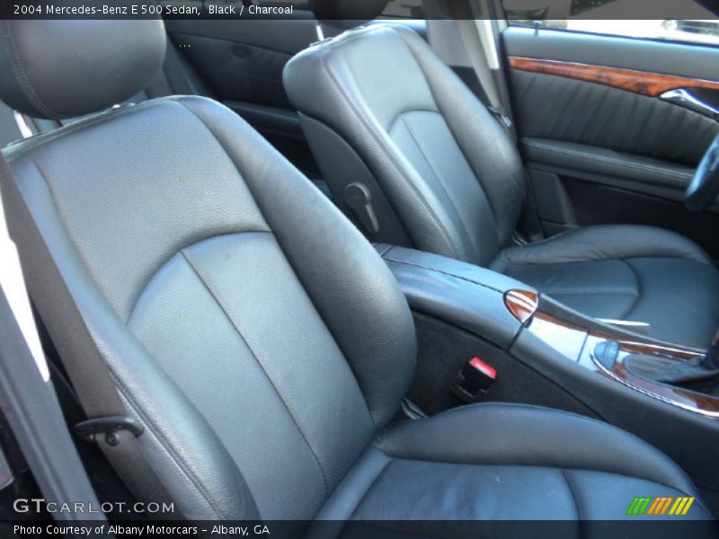 Black / Charcoal 2004 Mercedes-Benz E 500 Sedan