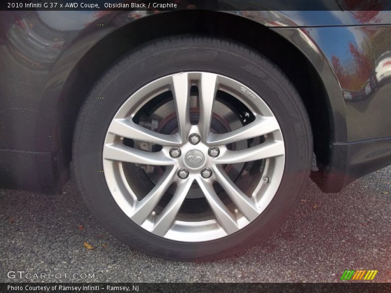  2010 G 37 x AWD Coupe Wheel