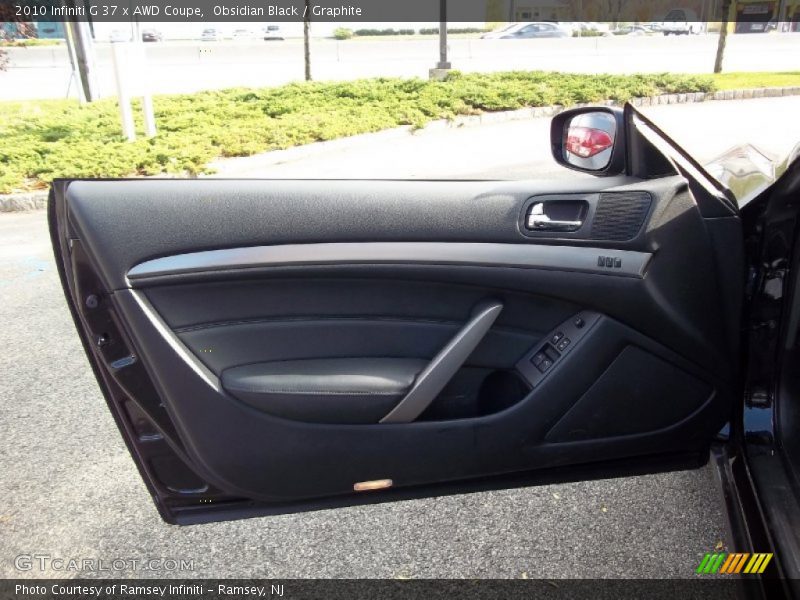 Obsidian Black / Graphite 2010 Infiniti G 37 x AWD Coupe