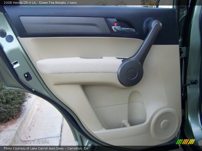 Green Tea Metallic / Ivory 2008 Honda CR-V LX