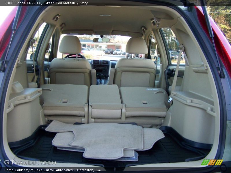 Green Tea Metallic / Ivory 2008 Honda CR-V LX