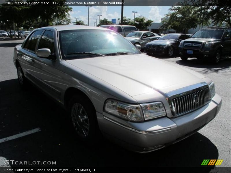 Smokestone Metallic / Charcoal Black 2007 Mercury Grand Marquis GS
