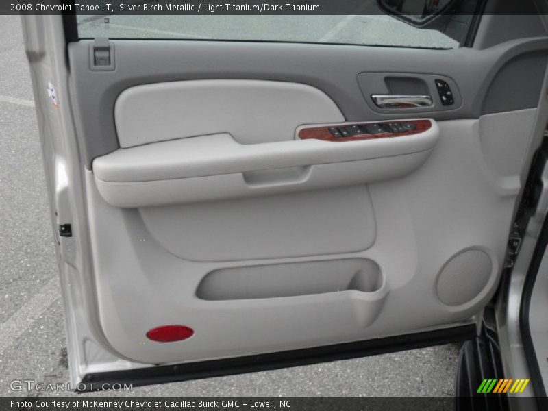 Silver Birch Metallic / Light Titanium/Dark Titanium 2008 Chevrolet Tahoe LT