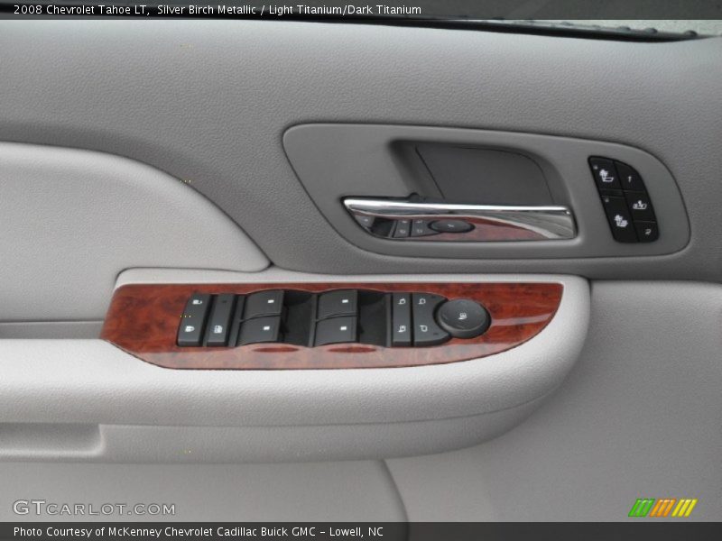 Silver Birch Metallic / Light Titanium/Dark Titanium 2008 Chevrolet Tahoe LT