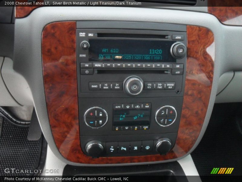 Silver Birch Metallic / Light Titanium/Dark Titanium 2008 Chevrolet Tahoe LT
