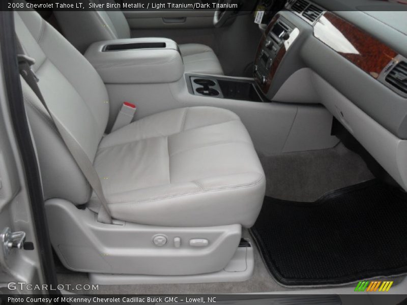 Silver Birch Metallic / Light Titanium/Dark Titanium 2008 Chevrolet Tahoe LT