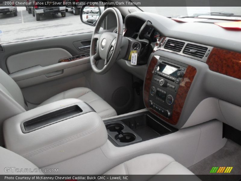 Silver Birch Metallic / Light Titanium/Dark Titanium 2008 Chevrolet Tahoe LT