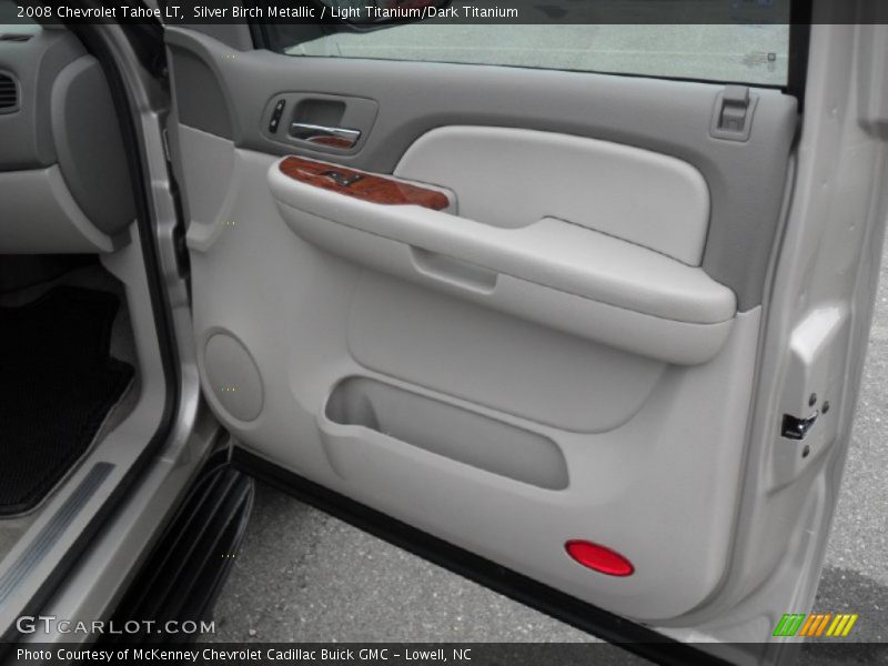 Silver Birch Metallic / Light Titanium/Dark Titanium 2008 Chevrolet Tahoe LT