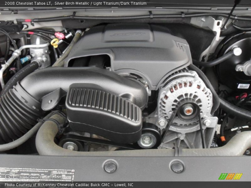 Silver Birch Metallic / Light Titanium/Dark Titanium 2008 Chevrolet Tahoe LT