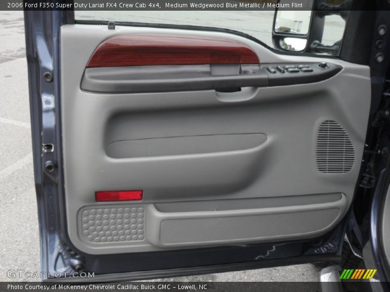 Medium Wedgewood Blue Metallic / Medium Flint 2006 Ford F350 Super Duty Lariat FX4 Crew Cab 4x4