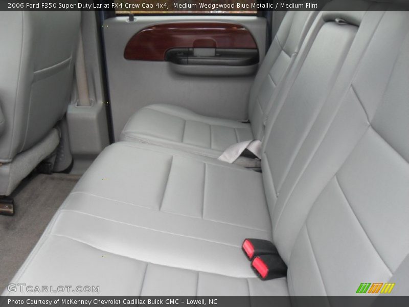 Medium Wedgewood Blue Metallic / Medium Flint 2006 Ford F350 Super Duty Lariat FX4 Crew Cab 4x4