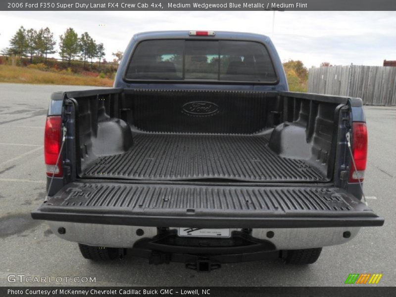 Medium Wedgewood Blue Metallic / Medium Flint 2006 Ford F350 Super Duty Lariat FX4 Crew Cab 4x4
