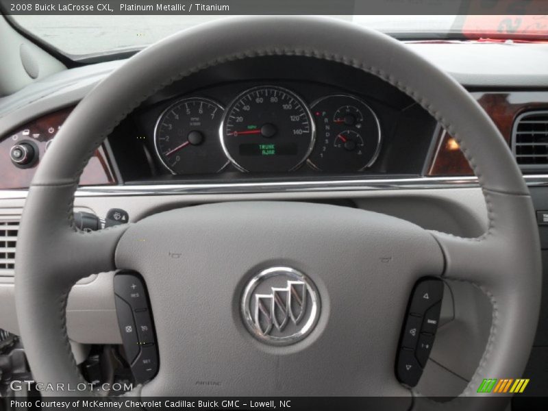 Platinum Metallic / Titanium 2008 Buick LaCrosse CXL