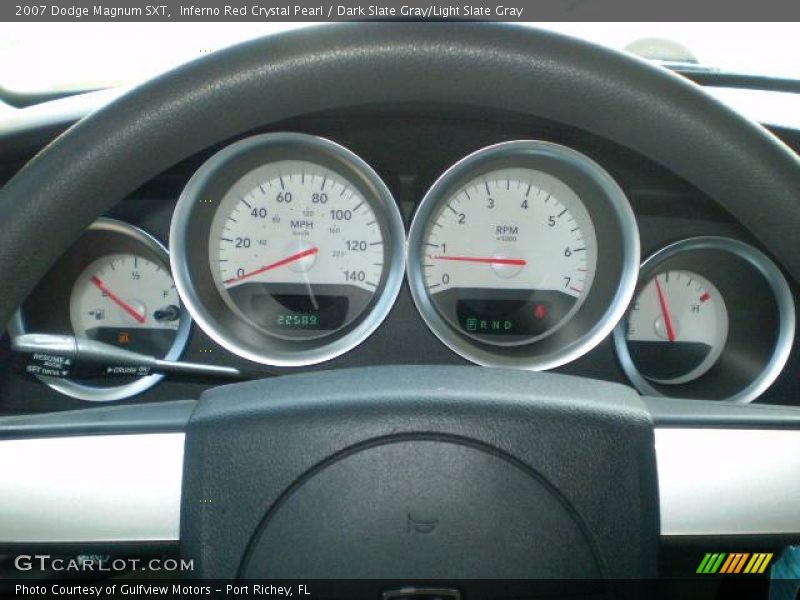 Inferno Red Crystal Pearl / Dark Slate Gray/Light Slate Gray 2007 Dodge Magnum SXT