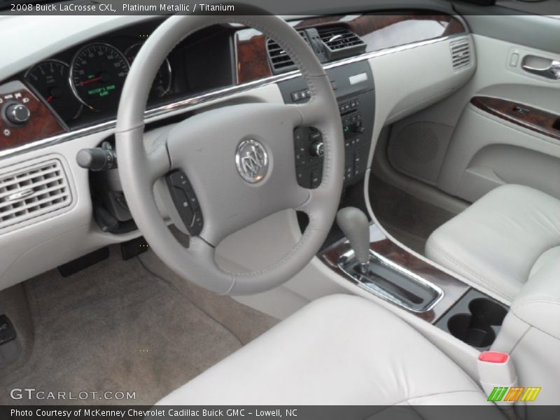 Platinum Metallic / Titanium 2008 Buick LaCrosse CXL