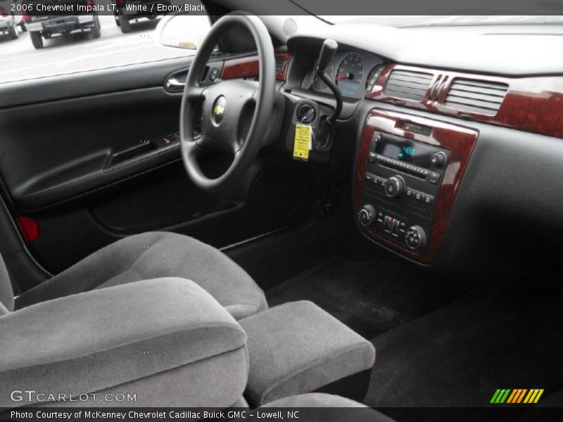 White / Ebony Black 2006 Chevrolet Impala LT