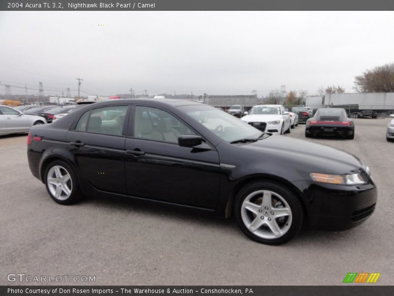 Nighthawk Black Pearl / Camel 2004 Acura TL 3.2