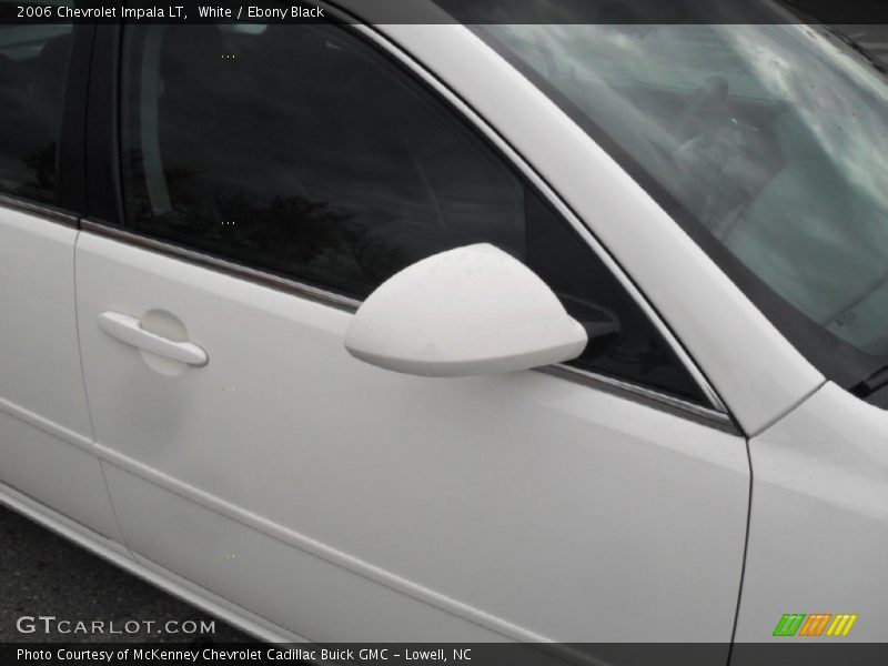 White / Ebony Black 2006 Chevrolet Impala LT