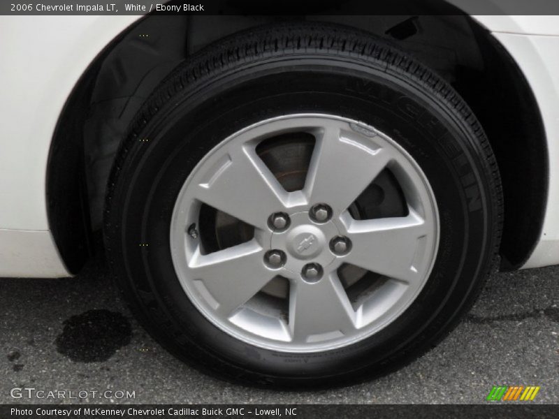 White / Ebony Black 2006 Chevrolet Impala LT