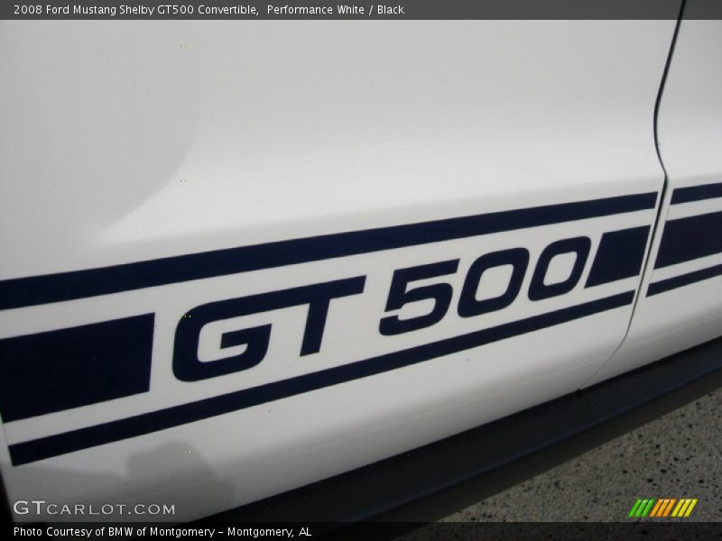 GT 500 Graphics - 2008 Ford Mustang Shelby GT500 Convertible