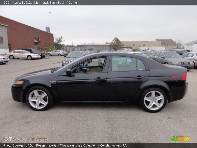 Nighthawk Black Pearl / Camel 2004 Acura TL 3.2