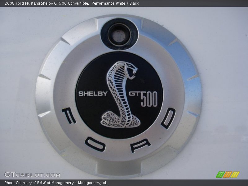 Shelby GT500 Cobra Trunklid badge - 2008 Ford Mustang Shelby GT500 Convertible
