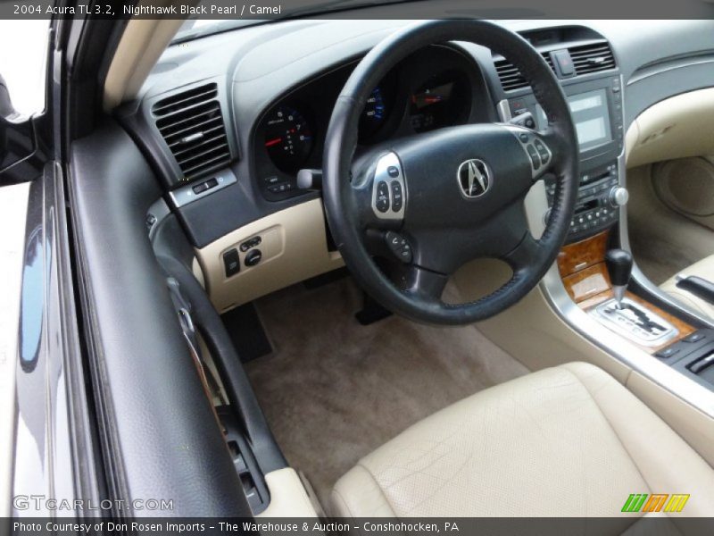 Nighthawk Black Pearl / Camel 2004 Acura TL 3.2