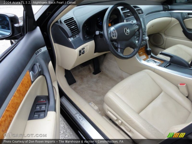 Nighthawk Black Pearl / Camel 2004 Acura TL 3.2