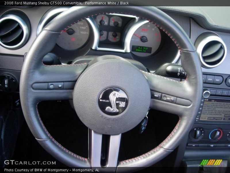  2008 Mustang Shelby GT500 Convertible Steering Wheel