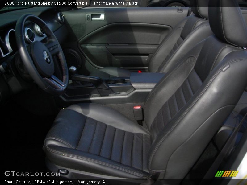  2008 Mustang Shelby GT500 Convertible Black Interior