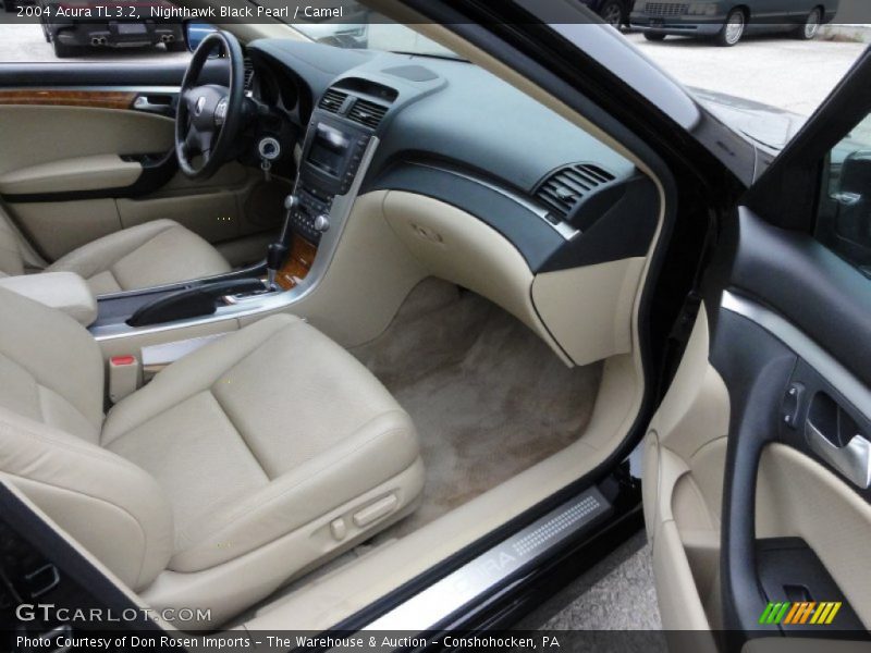 Nighthawk Black Pearl / Camel 2004 Acura TL 3.2