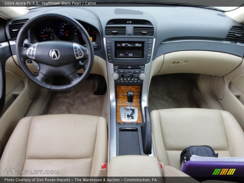 Nighthawk Black Pearl / Camel 2004 Acura TL 3.2