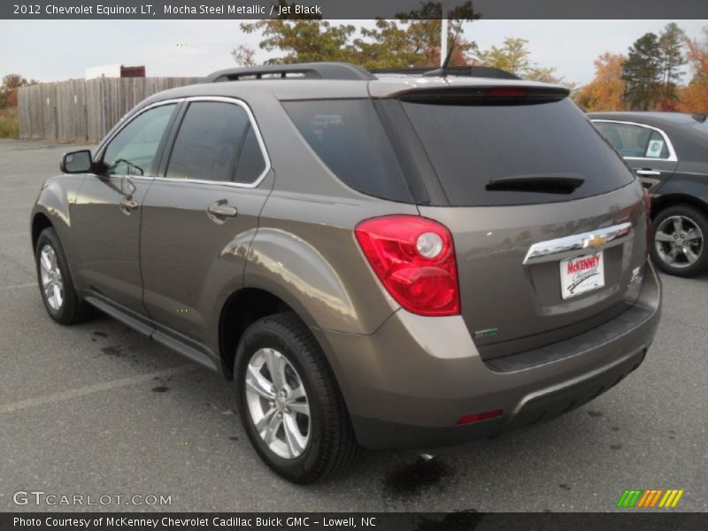 Mocha Steel Metallic / Jet Black 2012 Chevrolet Equinox LT