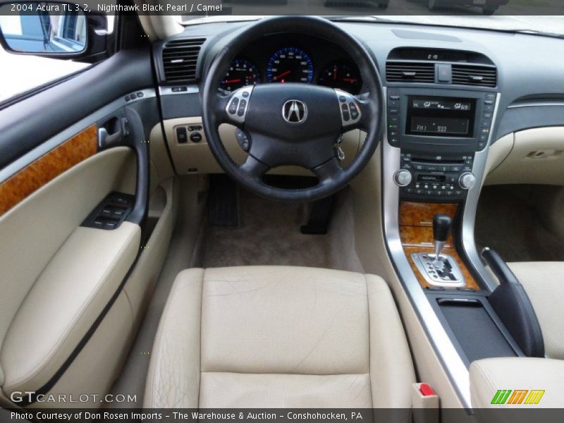Nighthawk Black Pearl / Camel 2004 Acura TL 3.2