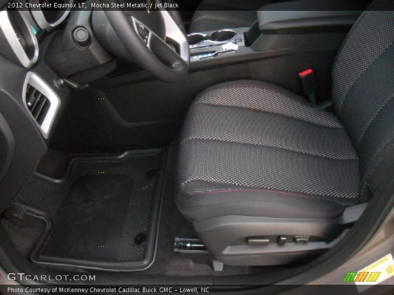 Mocha Steel Metallic / Jet Black 2012 Chevrolet Equinox LT