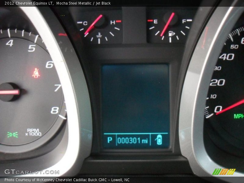 Mocha Steel Metallic / Jet Black 2012 Chevrolet Equinox LT